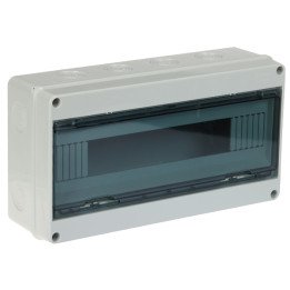 ELPROMET HT-18 Surface-Mounted Hermetic Distribution Board 18-Module IP65