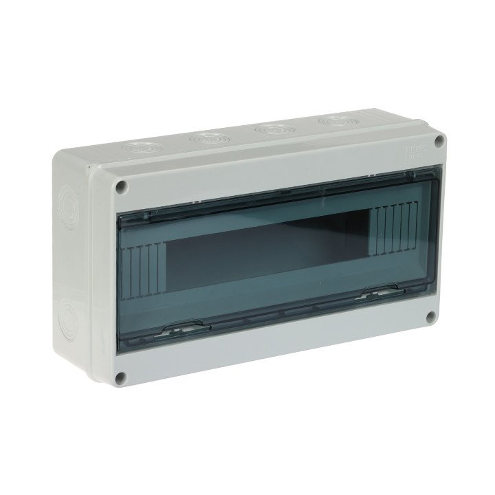 ELPROMET HT-18 Surface-Mounted Hermetic Distribution Board 18-Module IP65
