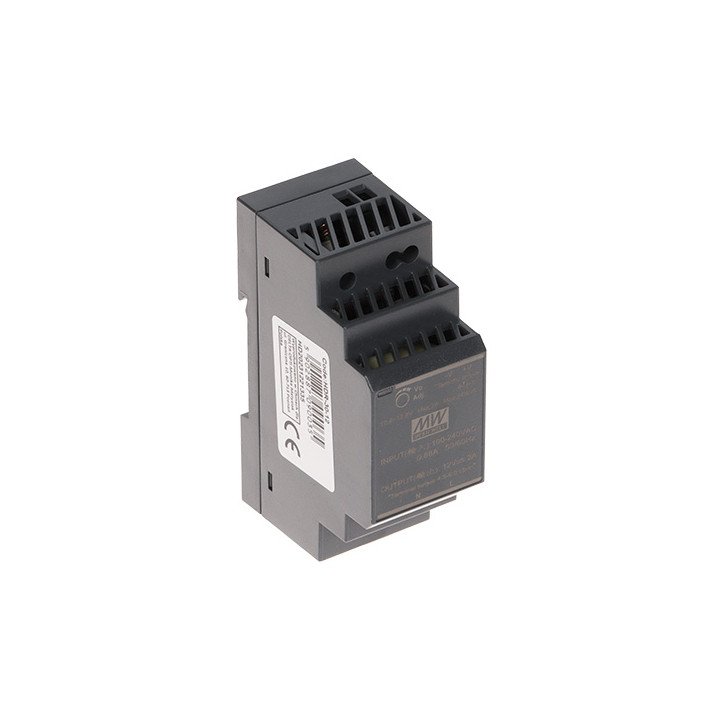 Блок питания MEAN WELL HDR-30-12, 30W, 12V, 2.5A