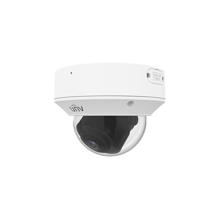 UNIVIEW PRIME UV-IPC3238SB-ADZK-I0 8MP IP67 kupolinė IP kamera su PoE, Wi-Fi, Varifocal objektyvas, IR 40m, Tikrasis WDR 120dB, 