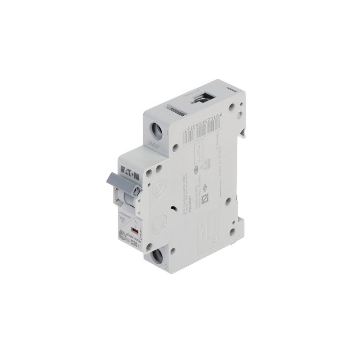 Автоматический выключатель EATON HN-C20/1, 20A, однополюсный, кривая C (MCB)