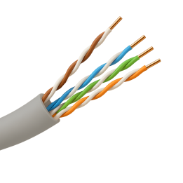 SAFIRE UTP5E-305-LSZH-Dca Cat5e UTP tinklo kabelis, 305 m ritės LSZH striukė