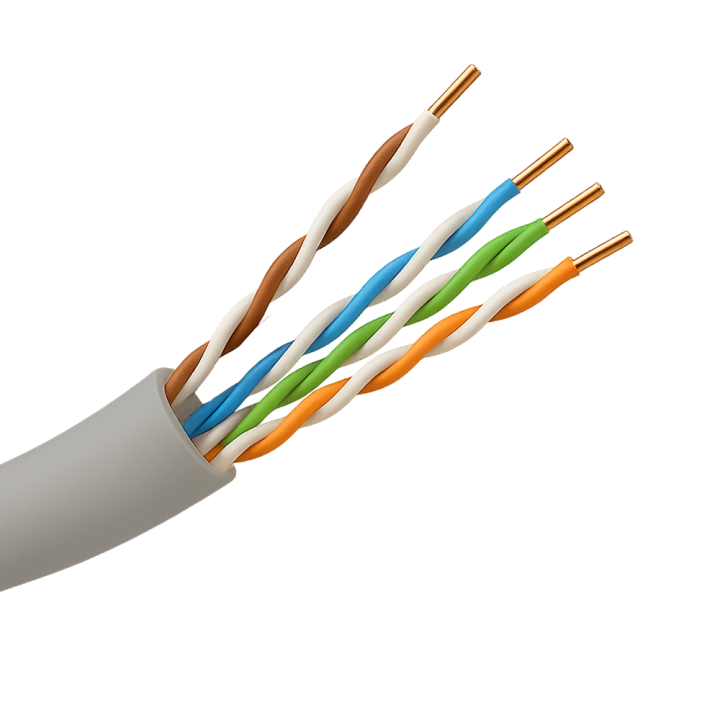 SAFIRE UTP5E-305-LSZH-Dca Cat5e UTP verkkokaapeli 305 m kela LSZH takki