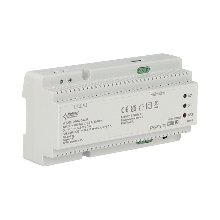 PULSAR DING2-24V3A Buffer Impulse Power Supply Adapter 24V 3A