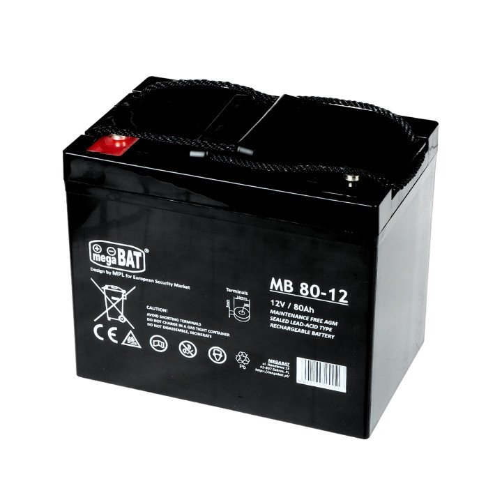 12V 80Ah Battery 12V/80AH-MB