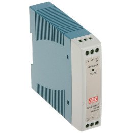 Mean Well MDR-10-12 DIN Rail Power Supply 12V 0.84A 10W