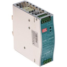MEAN WELL EDR-120-24 120W 24VDC DIN Rail Power Supply
