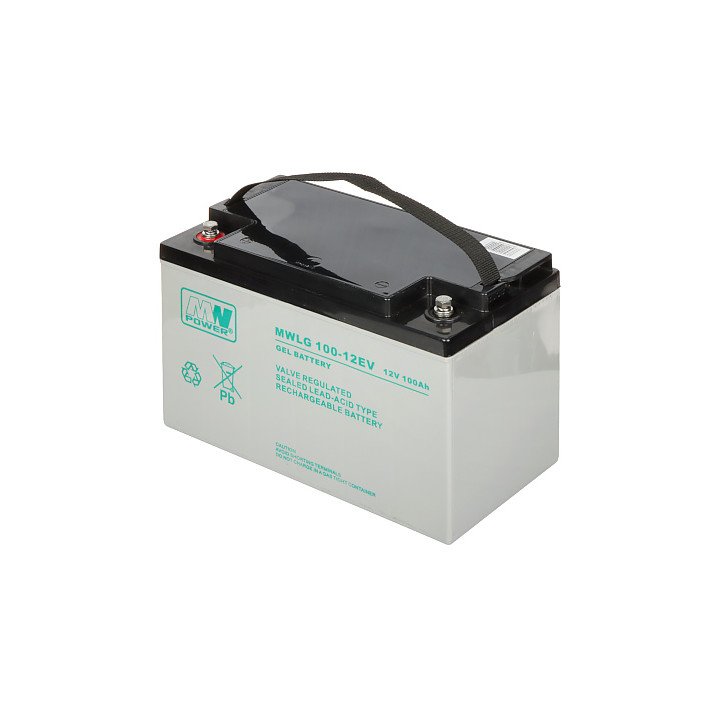 MW Power 12V/100AH-MWLG Gel Battery 100Ah