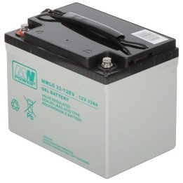 MW Power 12V/33AH-MWLG GEL Battery 12V 33Ah