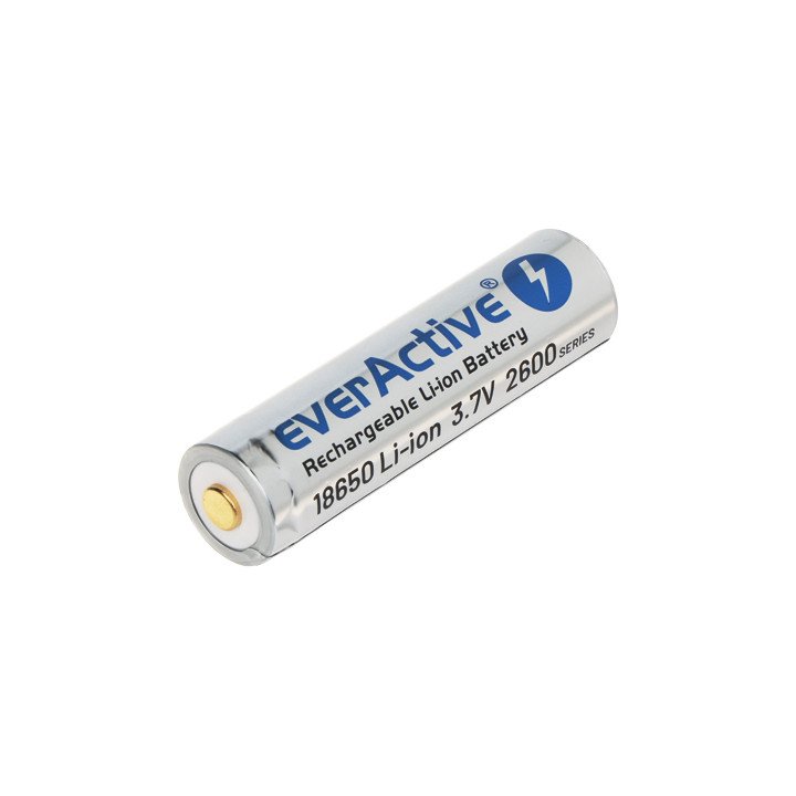 everActive BAT-EV18650-26M/AKU 18650 Li-ion Rechargeable Battery 3.7V