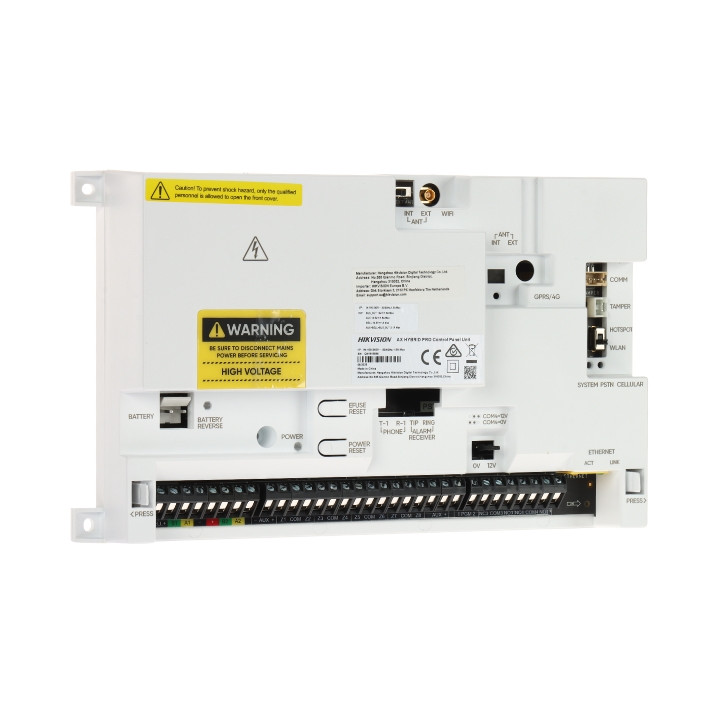 Hikvision DS-PA502-96 AX Hybrid Pro G2 signalizācijas centrāle 96 zonām