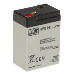 6V/5AH-MWS MW POWER Battery 6V 5Ah