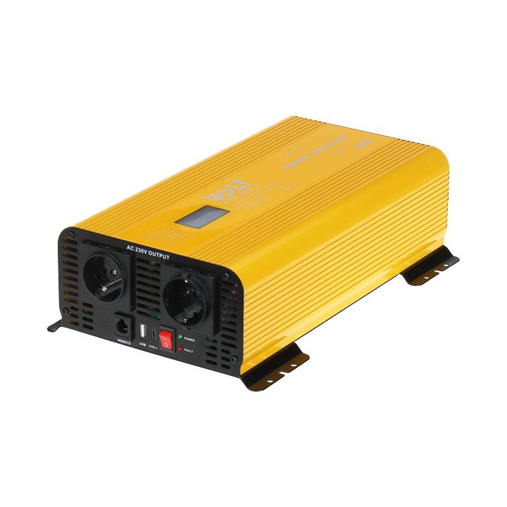 Инвертор SINUS-PLUS-1500-12/230V, 1500VA, с преобразованием 12V DC в 230V AC (VOLT Polska)