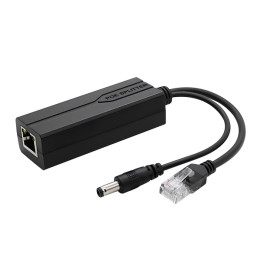 DELTA NETWORK POE-802.3AF/AT PoE Inžektors 48V 12V Ieeja Ethernet Barošana caur Ethernet