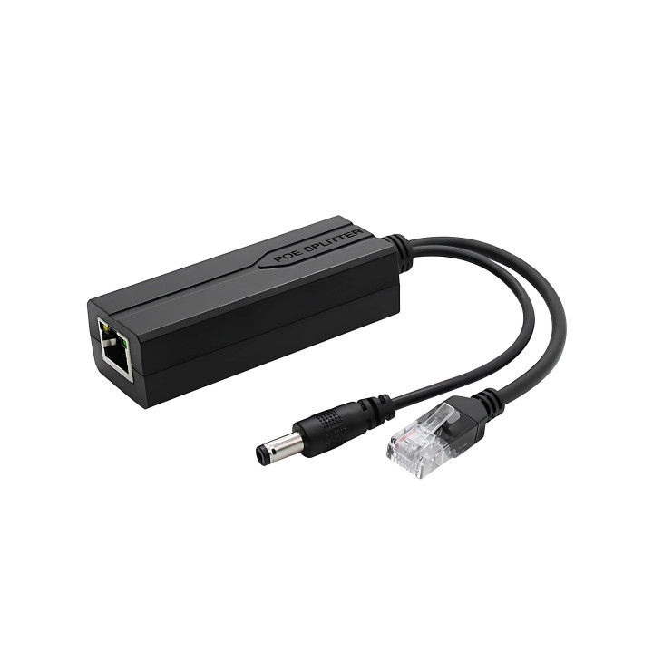 DELTA NETWORK POE-802.3AF/AT PoE Inžektors 48V 12V Ieeja Ethernet Barošana caur Ethernet