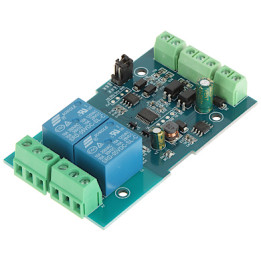 2R-D7 Modbus RTU releju modulis – 2 kanālu viedais slēdzis automatizācijai