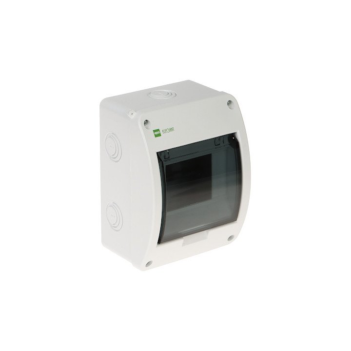 ELEGANT-1X5/NT/W/EPN Surface-Mounted Distribution Board 5-Module, IP40, White by Elektro-Plast