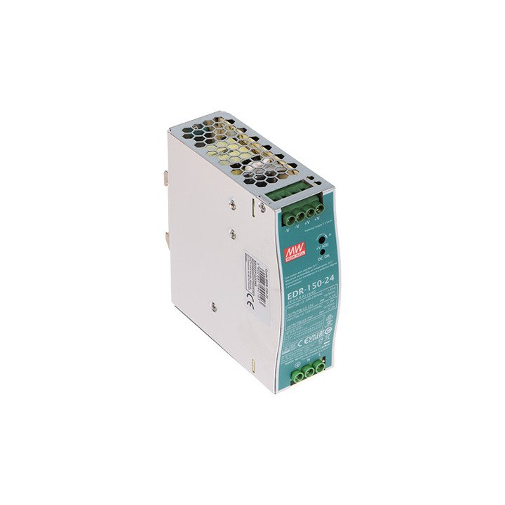 MEAN WELL EDR-150-24 150W 24V DIN Rail Power Supply