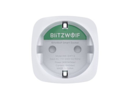 Smart Socket BlitzWolf BW-SHP13, ZigBee, (EU) 3680W