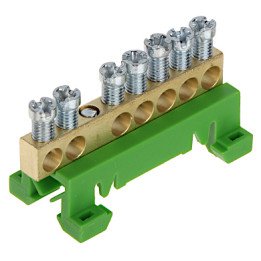 SIMET LP-870S-7 Connection Strip for DIN Rail TS35