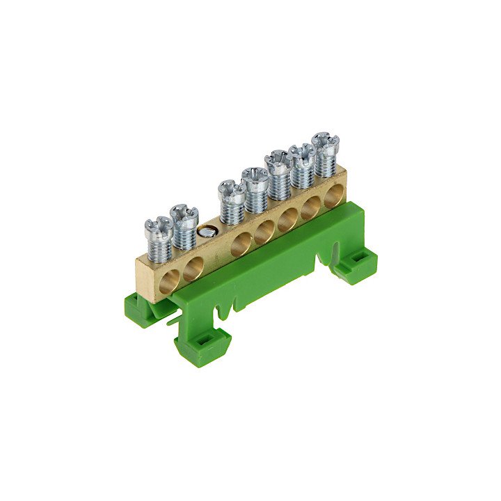 SIMET LP-870S-7 Connection Strip for DIN Rail TS35