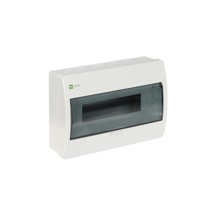 ELEGANT-1X12/NT/W/EPN Elektro-Plast 12-Module Surface-Mounted Distribution Board White IP40