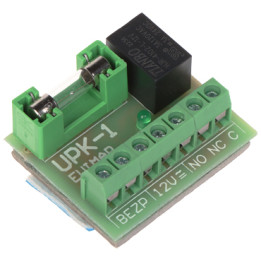 EWIMAR UPK-1 releju modulis 1 kanāls 10A 230V AC sauss kontakts viedās mājas automatizācijai