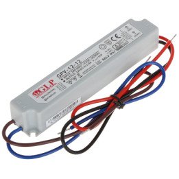 12V/1A/GPV Power Supply 12W IP67