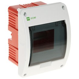 Elektro-Plast ELEGANT-1X5/PT/W/EPN Flush-Mount Distribution Board 5-Module White IP40