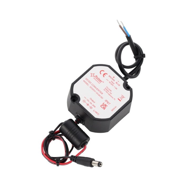 PULSAR DCDCH-12V2A-SD DC-DC Converter 12V 2A