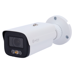 SAFIRE SMART SF-IPB580ZA-4B1-DL 4MP IP67 Bullet IP/PoE Camera with Wi-Fi, Dual Illumination, and Built-in Mic