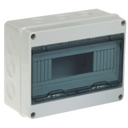 ELPROMET HT-12 Surface-Mounted Hermetic Distribution Board 12 Modules IP65