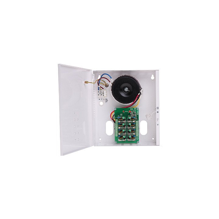 PULSAR PSAC-08246 Metal Enclosed AC/DC Power Adapter