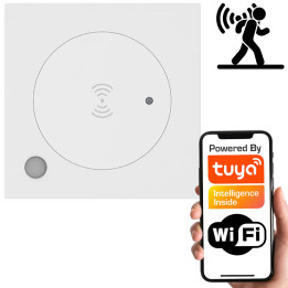 24 GHz seinale paigaldatav liikumis- ja valgusandur | WiFi | TUYA