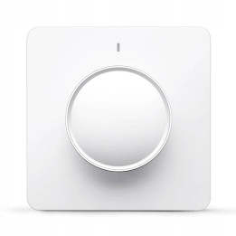 Tuya ZigBee Smart Dimmer Switch with Rotary Knob KT Series White