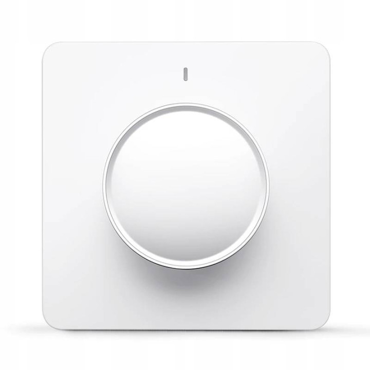 Tuya ZigBee Smart Dimmer Switch with Rotary Knob KT Series White