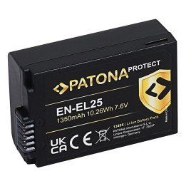 Аккумулятор Patona PT13495 для Nikon EN-EL25, 1350mAh, Li-Ion, Protect Z50 / Z fc / Z30
