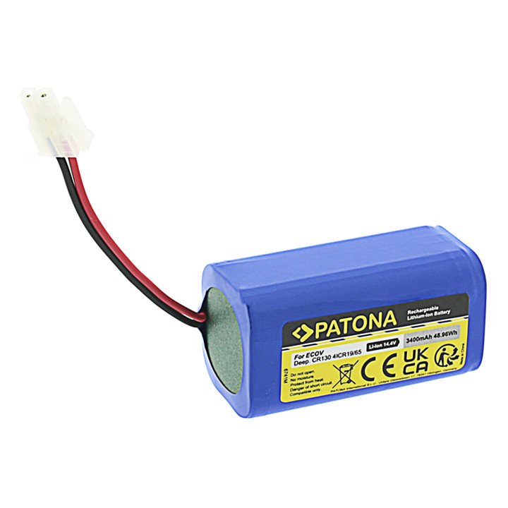 Patona PT6741 Battery for Ecovacs Deebot CR130 3400mAh Li-ion 14.4V
