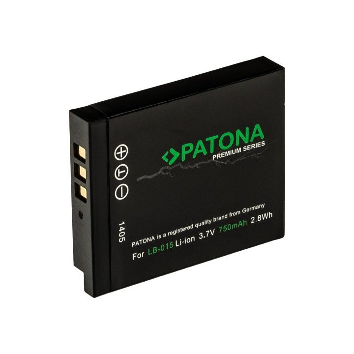 Patona PT1405 Battery for Kodak LB-015 750mAh 3.7V Li-Ion