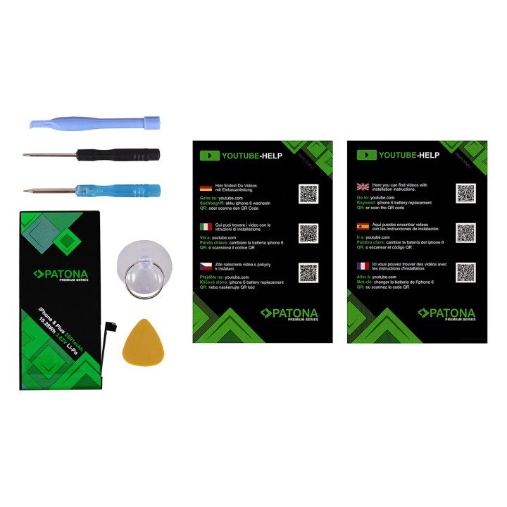 Patona PT3216 Battery for iPhone 8 Plus 2691mAh 3.82V Li-Pol