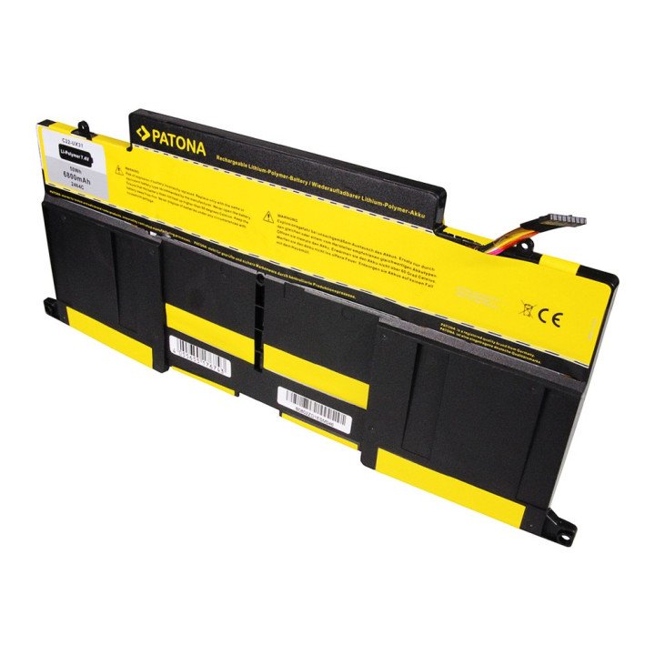 Patona C22-UX31 Laptop Battery 6800mAh 7.4V Li-Pol for ASUS UX31