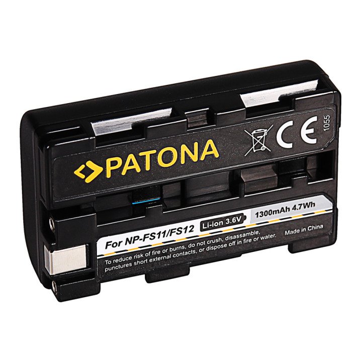 Patona PT1055 Battery for Sony NP-FS11 1300mAh Li-Ion