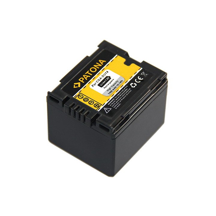 Patona PT1045 Battery 1400mAh Li-Ion for Panasonic CGA-DU14