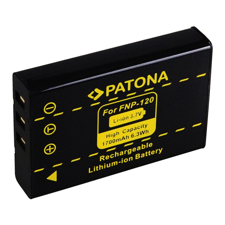 Patona PT1017 Fuji NP-120 1700mAh Li-Ion fotoaparato baterija