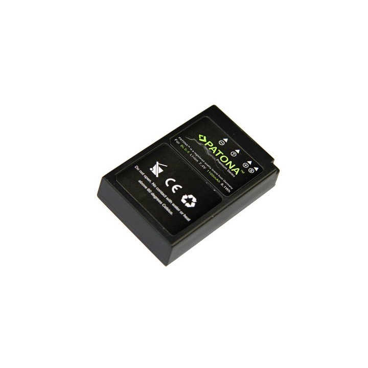 Patona PT1192 Premium Li-Ion Battery for Olympus BLS-5 (1100mAh)