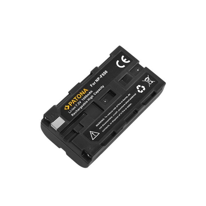 Patona PT1052 Battery Sony NP-F550 2000mAh Li-Ion