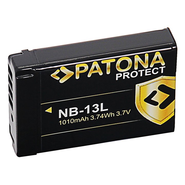 Patona PT12535 Battery Canon NB-13L 1010mAh Li-Ion Protect
