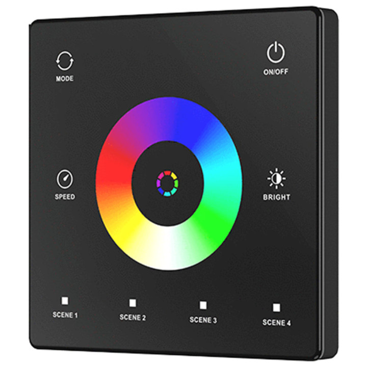 Tuya SD Series RGB/RGBW SPI Remote Controller Black