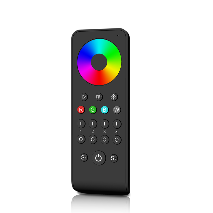 RGB/RGBW LED valdiklio nuotolinio valdymo pultas 4 zonų SD serija