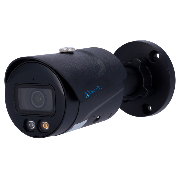 Цилиндрическая IP-камера X-SECURITY XS-IPB225A-6P-DL-WIZ-BLACK, 6MP, с PoE, Wi-Fi, IP67, ИК 60м